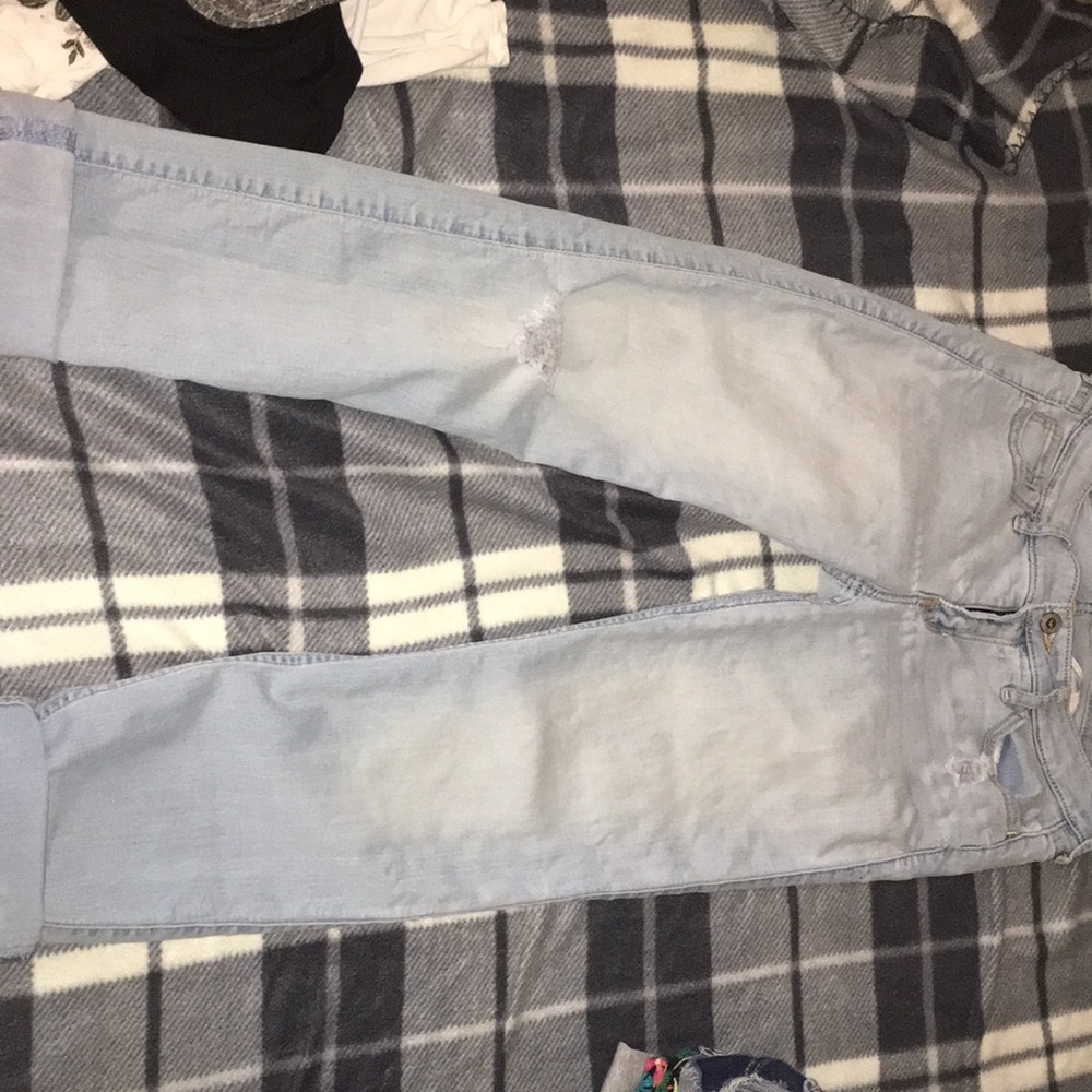 Hollister jeans.